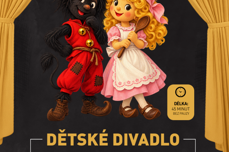 Dětské divadelní představení Cukrářka Barborka a zatoulaný čertíček