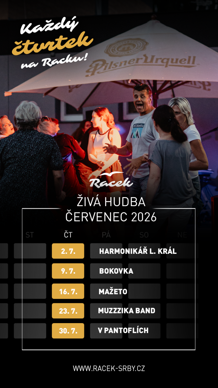 Živá hudba červenec 2026