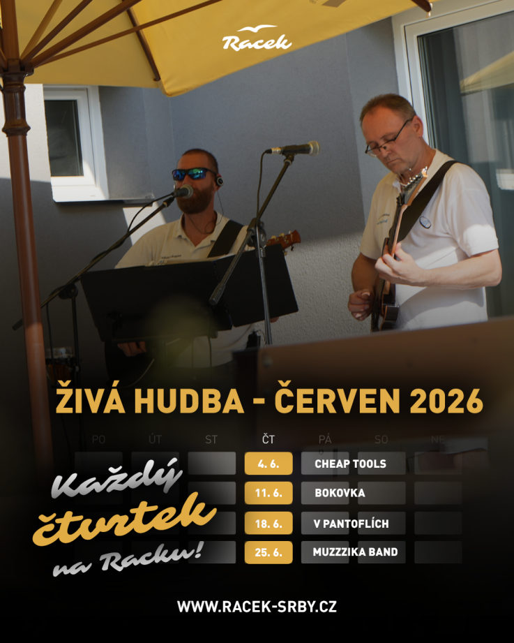 Živá hudba červen 2026